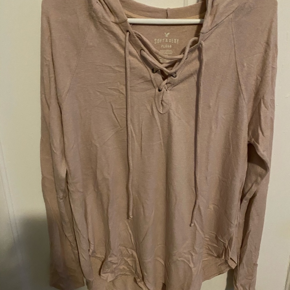 American Eagle plush sweater